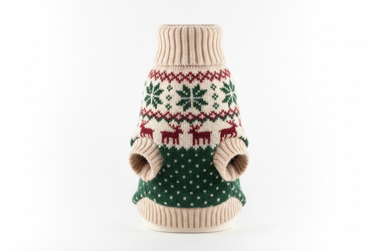 Uroczy sweter dla kota Kostium zimowy Ciepłe ubrania dla kotów Katten Sphynx Pullover Mascotas Odzież Gatos Produkty dla zwierząt